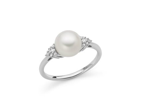 Anillo Miluna Mujer in Oro blanco Perla PLI1715 - PLI1715